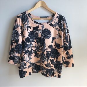 ✨Zara Floral Sweatshirt